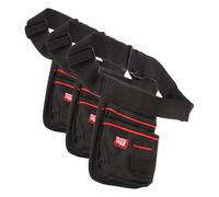 Tayg Cinturón herramientas nylon 1-B, negro, pequeño (Paquete de 3)