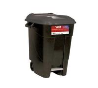 Tayg Contenedor de residuos con pedal 100L Gris