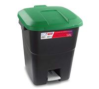 Tayg - Cubo Pedal Eco Tapa Verde 50 litros