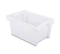 Tayg Euro-Caja para almacen y Transporte, Transparente,600 x 400 x 300 mm.