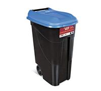 Tayg Tapa Azul Contenedor de residuos 80 litros con Base Negra (432026)