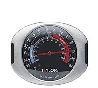 Taylor Pro Freezer and Fridge Thermometer, Stainless Steel