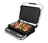 Taylor Swoden Aroma - Parrilla Electrica 2 en 1, 2000W, Grill, Sandwichera Plancha, Prensa Panini, Ajuste Preciso de la Temperatura, Cocción con apertura de 180º, Función Descongelar y Antiadherente