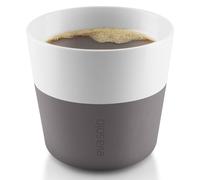 Taza, 230 ml, juego de 2 piezas, con tapa de silicona, gris, Eva Solo