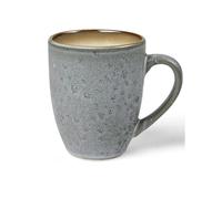 Taza, 300 ml, gris/crema, gres, Bitz