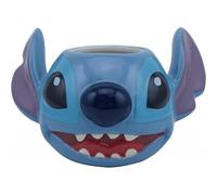 Taza 3D Cabeza Stitch Lilo & Stitch Disney Cerámica 325 mls
