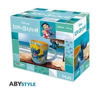 Taza 3D Disney Stitch Hawaiano - Cerámica 460 ml