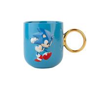 Taza 3D Sonic The Hedgehog | Cerámica | Esmaltado Brillante | 350 Ml