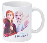 Taza Anna Y Elsa Frozen II Disney Cerámica 315 mls