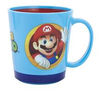 Taza antivuelco de plástico 410 ml Super Mario