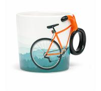 Taza Bicicleta 3D Original de Cerámica - Taza Creativa con Asa Bicicleta | Regalo Ciclista | WINKEE