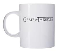 Taza Casa Stark Juego de Tronos GOT Cerámica con Lobo Esculpido en el Interior 320 mls
