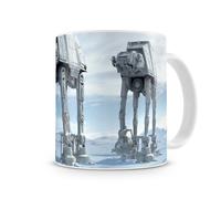 TAZA CERAMICA BATALLA DE HOTH BLANCA STAR WARS