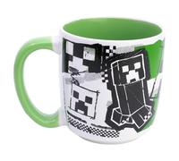 TAZA CERAMICA ELITE 380 ML EN CAJA REGALO MINECRAFT ICONICMONO
