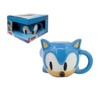 Taza cerámica Sonic 3D modelo mug 355ml personaje tridimensional tazón de desayuno para niños coleccionable