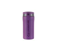 Taza con aislamiento de color morado mate con tapa abatible de lifeventure 0.3