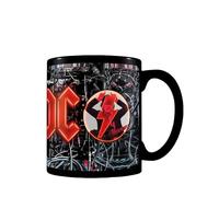 Taza con cambio de calor AC/DC - Taza oficial de cerámica AC/DC con diseño activado por calor, logotipo icónico de banda revelado con calor, perfecta para fanáticos, ideal para bebidas calientes,
