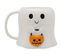 Taza con forma de fantasma truco o trato espeluznante puckator, taza d