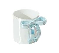 Taza con lazo de cinta, elegante taza con asa ergonómica, accesorio de cocina versátil para bebidas en zonas de estar modernas