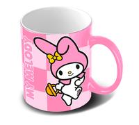 Taza cute my melody hello kitty and friends 350ml