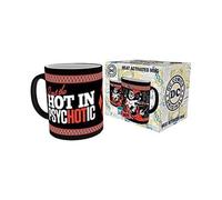 Taza Dc Comics Cambia Color 320ml Harley Quinn Psicotica