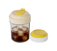 Taza de café , bandeja portátil reutilizable para máquina de hielo de 400 ml, 9,5 x 9,7 x 17 cm, recipiente de refrigeración de bebidas, dispositivo de congelación de fácil liberación