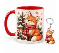 Taza de café de cerámica y llavero con texto en inglés "Cute Ghost Read | Regalos de libros para mujeres amantes, regalo para bibliotecario de gusanos de biblioteca, regalo inspirador para