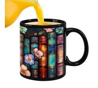 Taza de Café Estilo Estantería 330 ml Taza Creativa para Bebidas Lácteas