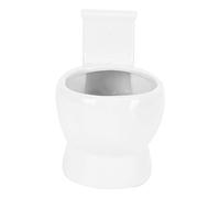 Taza de cerámica con asa de 301 a 400 ml, taza de café novedosa para el hogar y la oficina, macetero multiusos y soporte para dulces, color blanco