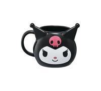 Taza de Cerámica Kuromi Sanrio 390 ml - Diseño 3D Exclusivo