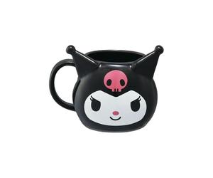 Taza de Cerámica Kuromi Sanrio 390 ml - Diseño 3D Exclusivo