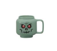 Room Copenhagen Taza de cerámica LEGO Esqueleto verde – 530 ml