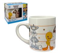 Taza de cerámica Looney Tunes modelo mug cuenco de desayuno 237 ml para niños