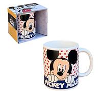 Taza de cerámica, Mickey Mouse Disney, Mickey Mouse, taza de 350 ml, en caja