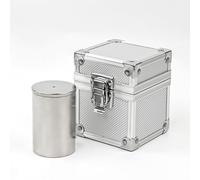 Taza de gravedad específica para pintura, taza de densidad de acero inoxidable con caja de almacenamiento, probador de densidad de líquido de 100 ml para recubrimientos, herramienta de medición de