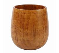 Taza de Madera Taza de té de café de Madera Maciza Natural Hecha a Mano Duradera con Aislamiento Térmico para el Hogar y la Oficina Opciones de Tamaño de Color de Registro (copa de vientre