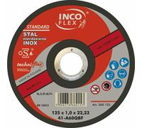 Taza de metal inox incoflex 125*1,0, disco de corte para amoladoras, c