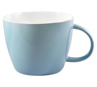 Taza de porcelana de gran tamaño, ideal para sopa, café y helado