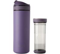 Taza de viaje con infusor de té RECHARGE ANYTIME 460 ml, color uva, Viva Scandinavia