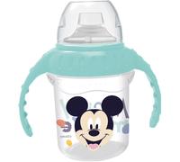 Taza De Viaje Original Disney Mickey En Plástico 270 ML Con Asas MPN 13027