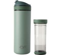Taza de viaje RECHARGE ANYTIME 460 ml, con infusor de té, color menta, Viva Scandinavia