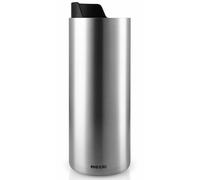 Taza de viaje URBAN TO GO 350 ml, tapa negra, acero inoxidable, Eva Solo