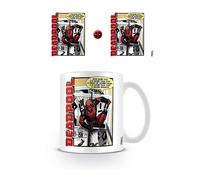 Taza Deadpool Off The Page Marvel Cerámica 320 mls