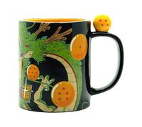 Taza Dragon Ball Super Dragon Shenlong Y Bolas De Dragón Asa 3D 460 mls