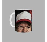 Taza Dustin Henderson | Stranger Things | Diseño Serie Netflix | Ideal para Fans