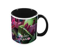 Taza El Juego del Calamar Escaleras The Squid Game Cerámica 315 mls
