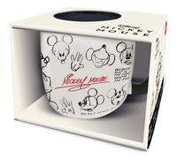 Taza Elite Mickey Mouse Bocetos Vintage 380 ml