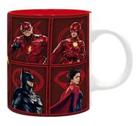 Taza Flash Grupo Batman Y Supergirl The Flash DC Cerámica 320 mls