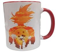 Taza Goku Anime Cerámica 350 ml | Taza Dragon Ball Friki Regalo Original Café