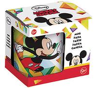 TAZA GRANDE 325ml MICKEY MOUSE "HAPPY SMILES" Multicolor